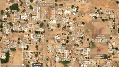 Dünyanın görmediği katliamın boyutu uydu görüntülerinde ortaya çıktı