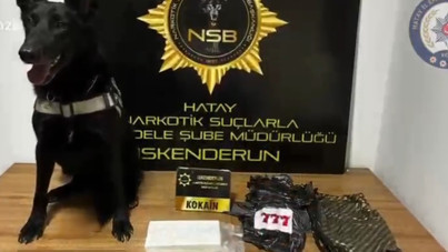 Hatay'da 5 milyon 500 bin TL'lik kokain ele geçirildi