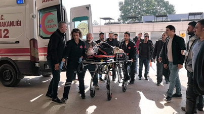 İşçinin üzerine iskele devrildi