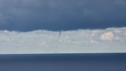 Zonguldak açıklarında hortum