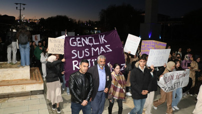 Öğrencilerin Rojin için başlattıkları eyleme baba Kabaiş de destek verdi