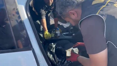 Şüphe üzerine durduruldu, içinden servet çıktı