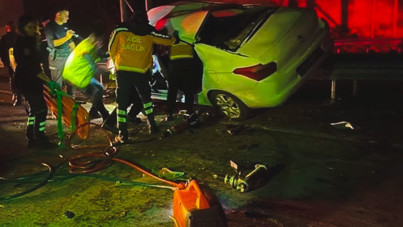 Babaeski'deki kazada 1 kişi hayatını kaybetti