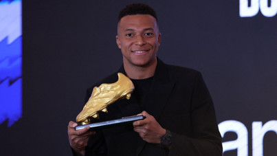 Kylian Mbappe, "Avrupa Altın Ayakkabı" ödülüne kavuştu