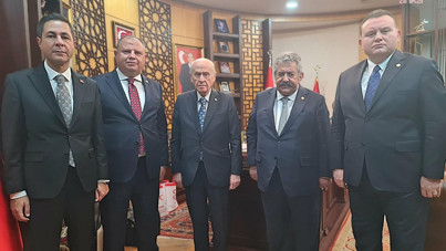 MHP'nin komisyon üyeleri, Bahçeli'ye bilgi verdi