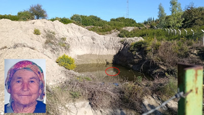 Su dolu çukurdan kadın cesedi çıktı