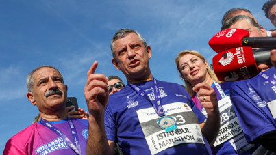 15 kilometre koştu, partililere takıldı