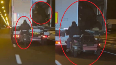 Hareket halindeki TIR'ı soydular