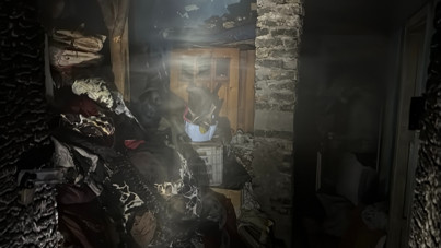 Karabük'te yangın paniği