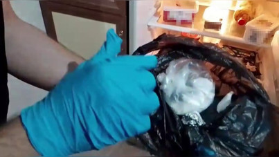 Buzdolabından kokain çıktı, tutuklandı