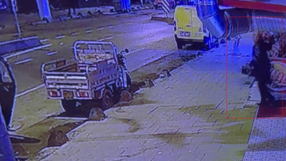 Daha önce 15 karpuz çalmıştı, bu kez domates kasasını götürdü