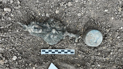 Gümüşhane'de 150 yıl sonra tarihi keşif: Mısır Tanrıçası büstü bulundu