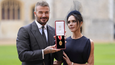 Kral Charles, Beckham'a şövalyelik unvanı verdi