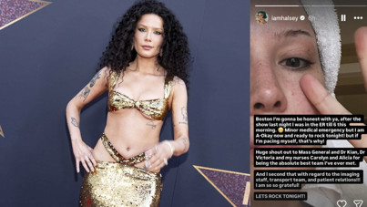 Ünlü şarkıcıdan hastanede korkutan paylaşım