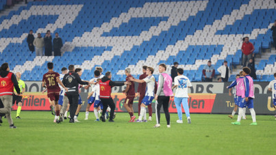 Trabzonspor U19, UEFA Gençlik Ligi’ne veda etti: Maç sonu ortalık karıştı