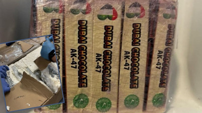 43 milyon TL'lik baskın: Dubai çikolatası paketlerinden uyuşturucu çıktı