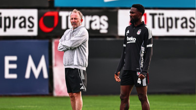 Beşiktaş'ta 3 isim antrenmanda yok