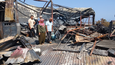 Düğün gecesi kabusa döndü: Yangın çıkaran komşu hakim karşısında