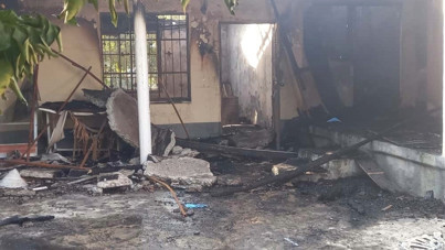 Adana'da facia: Engelli kadın yangında can verdi