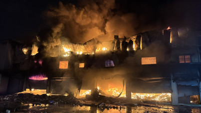 Adana'da korkutan yangın