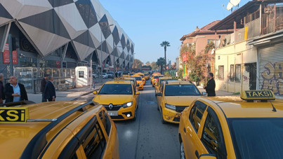 Taksiciler kontak kapattı: Korsanlar ekmeğimizi tehdit ediyor