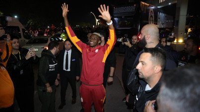 Taraftar istedi, Osimhen kırmadı: Kocaeli'de Galatasaray bayramı
