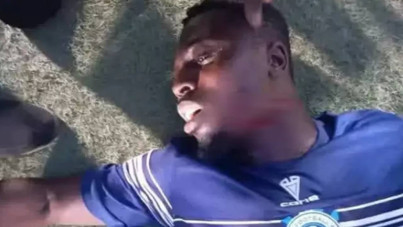 Sahaya girip futbolcunun boğazını kestiler: Osimhen'in ülkesinde skandal