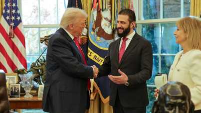 Ahmed Şara, Beyaz Saray'da Trump ile görüştü