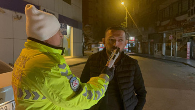 Aynı sürücü 6 gün arayla iki kez alkollü yakalandı