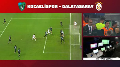 Galatasaray'ın iptal edilen golündeki VAR kayıtları açıklandı: 'Tamamdır karar senin'