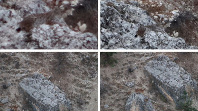 Tunceli'de heyecanlandıran tesadüf