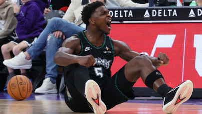 Anthony Edwards’tan 35 sayılık şov