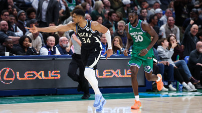 Dallas'ı çaylak Cooper kurtaramadı, Bucks son anda kazandı
