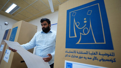 Irak'ta seçimlere katılım oranı yüzde 56 oldu