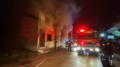 Ahşap evde soba faciası: 1 yaralı