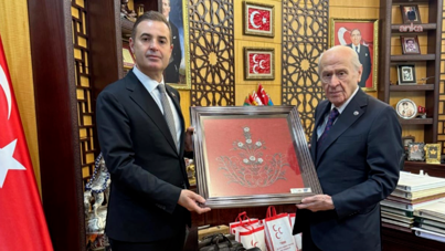 CHP’li başkandan Bahçeli’ye ziyaret