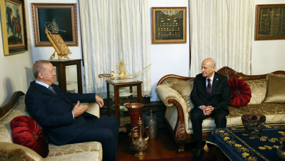 Erdoğan, Bahçeli'yi ziyaret etti