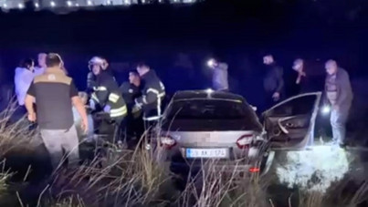 Otomobil şarampole yuvarlandı: 1 ölü, 1 yaralı