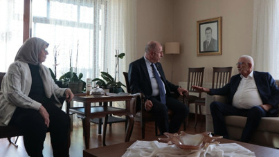 Ümit Özdağ'dan İmamoğlu'nun anne ve babasına ziyaret