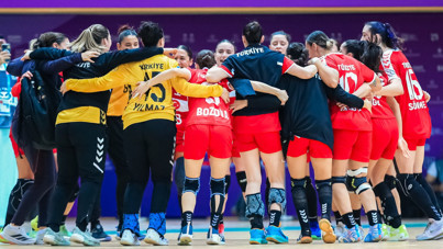 A Milli Kadın Hentbol Takımı, İran'ı çok rahat geçti