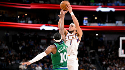 Devin Booker’dan 26 sayı, Suns Dallas’ta fren yaptırdı