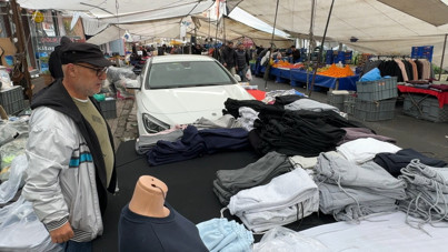 Pazar kurulacağını unutan sürücüler esnafı mağdur etti