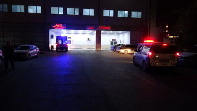 Tabancayla vuruldu, hastaneye tek başına gitti