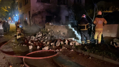 Alevler bir anda yükseldi: Tek katlı ev kül oldu