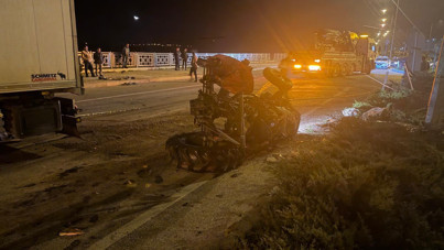 Çanakkale'de feci kaza: Karı-koca öldü