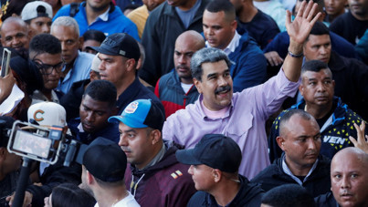 Caracas’ta ABD karşıtı gösteri