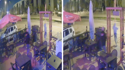 Kebapçıyı defalarca soyan hırsıza pusu kurdu, sopayla kovaladı