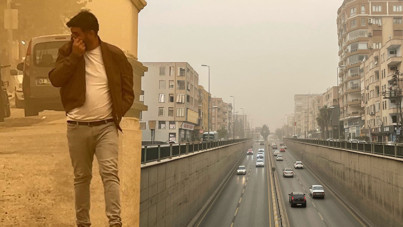 Toz taşınımı etkisini artırdı, göz gözü görmez oldu