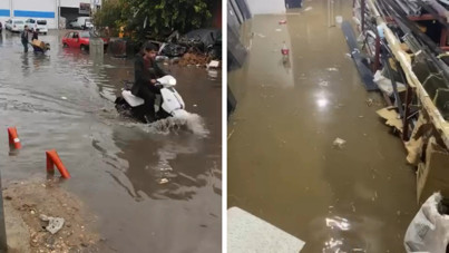 Batman'da sağanak etkili oldu