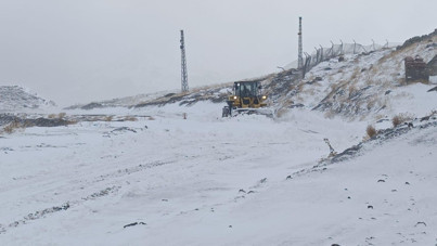 Şırnak'ta kar ve sağanak etkili oldu